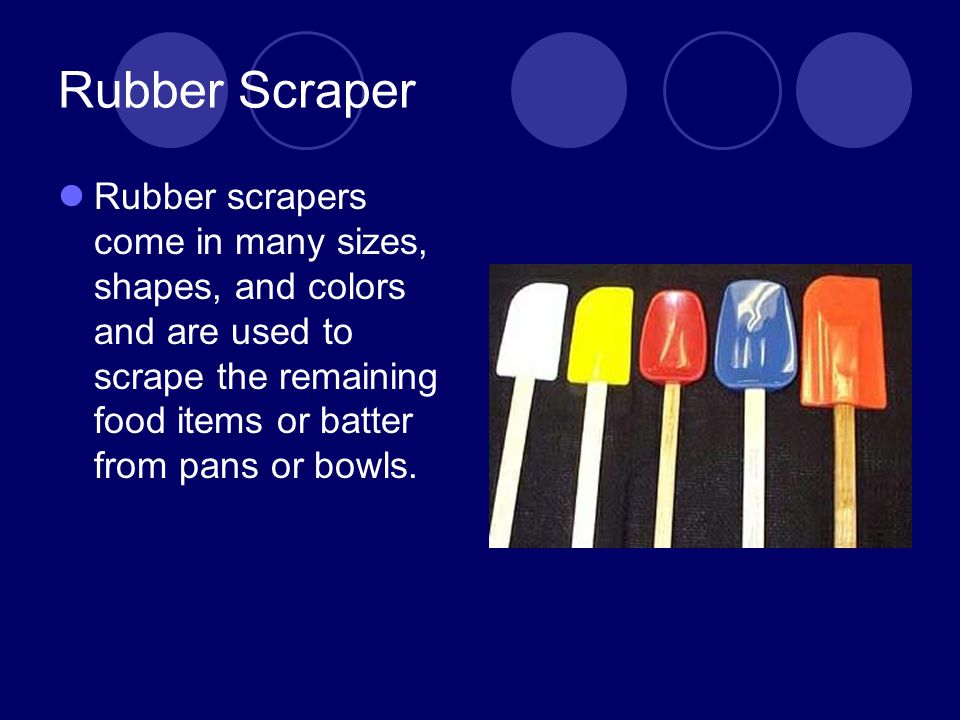 Rubber scraper uses deals